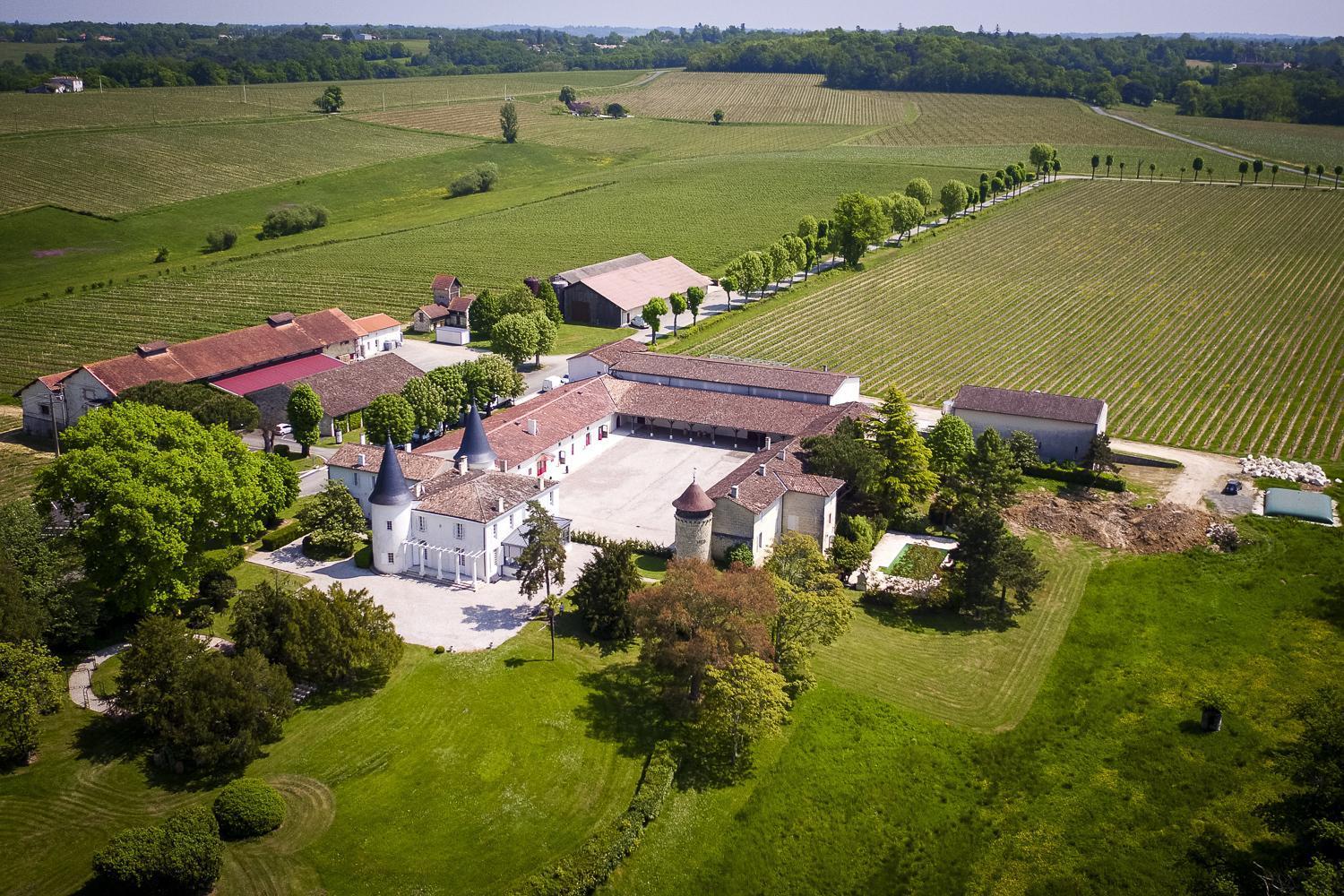 Lignan-de-Bordeaux Chambres D'Hotes Du Chateau De Seguin מראה חיצוני תמונה